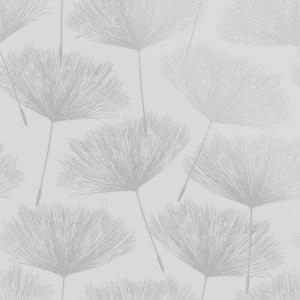 Image of Holden Glistening Fleur Grey Wallpaper