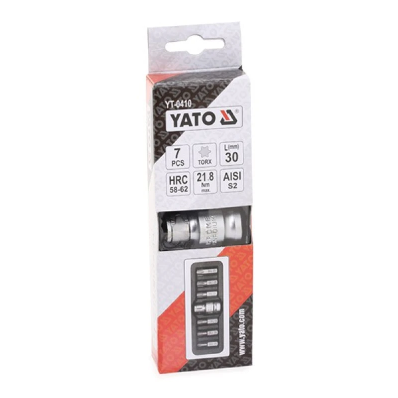 Image of YATO Screwdriver Bit Set YATO YT-0410