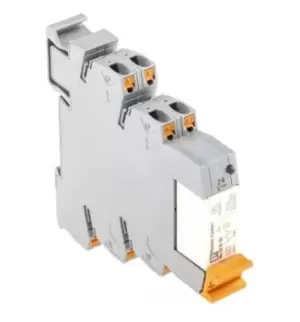 Phoenix Contact, 24V dc DPDT Interface Relay Module, DIN Rail PLC-RPT- 24DC/21-21