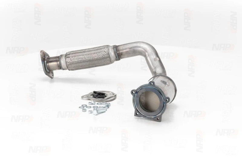 Image of NAP carparts CAK11406 Catalytic Converter with fastening/mounting material Catalyst Converter (429)