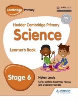 Image of Hodder Cambridge Primary Science. Learners Book 6 by Peter Riley Book