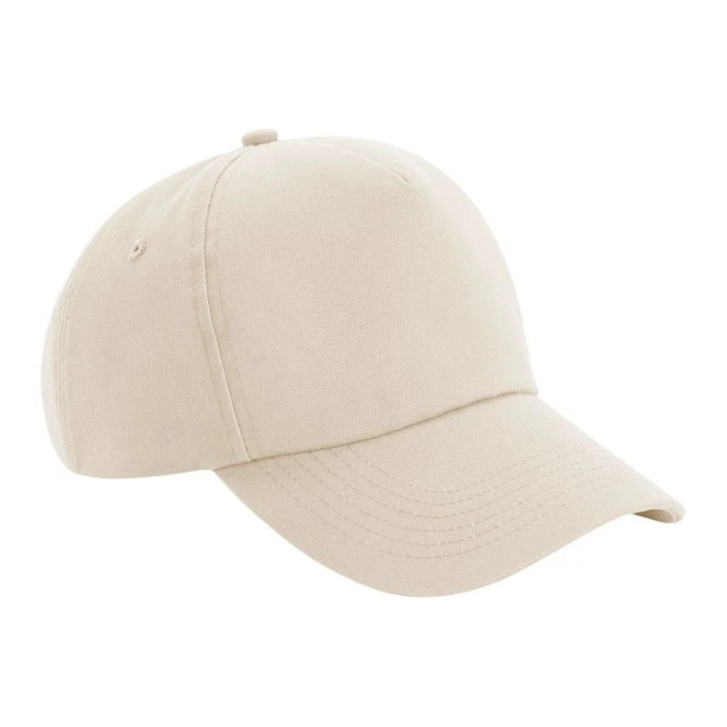 Image of Beechfield Beechfield Men Authentic 5-Panel Cap in Light Sand Light Sand One Size Male 5063693758899