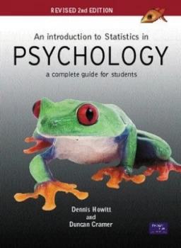 Image of An Introduction to Statistics in Psychology by Dennis Howitt Paperback