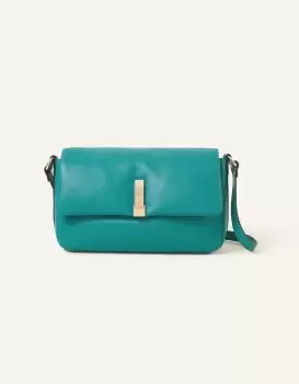 Image of Accessorize Puffer Cross-Body Bag Green