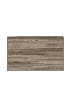 image of Arona Machine Washable Latex Backed Doormat, 50x80cm, Beige