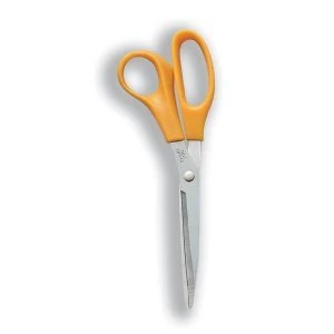 5 Star Office Scissors 204mm Stainless Steel Blades ABS Handles Orange - main image