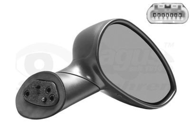 Image of VAN WEZEL Wing mirror VAN WEZEL 1604806