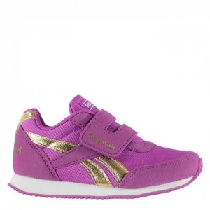 Reebok Classic Jogger Trainers Infant Girls - Violet/Gold