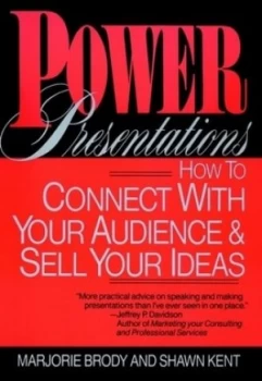 Image of Power Presentations by Marjorie Brody Paperback