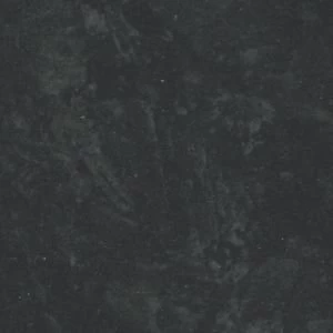 image of 9mm Ebony granite Black Laminate Splashback Round edge