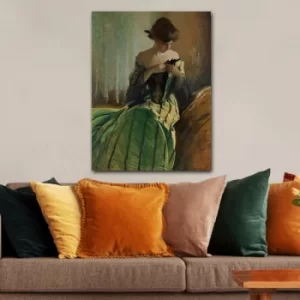 Image of 751012048_70100 Multicolor Decorative Canvas Painting