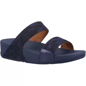 Image of Fit Flop Womens Lulu Glitz Strappy Sandals Sliders UK Size 6 (EU 39)