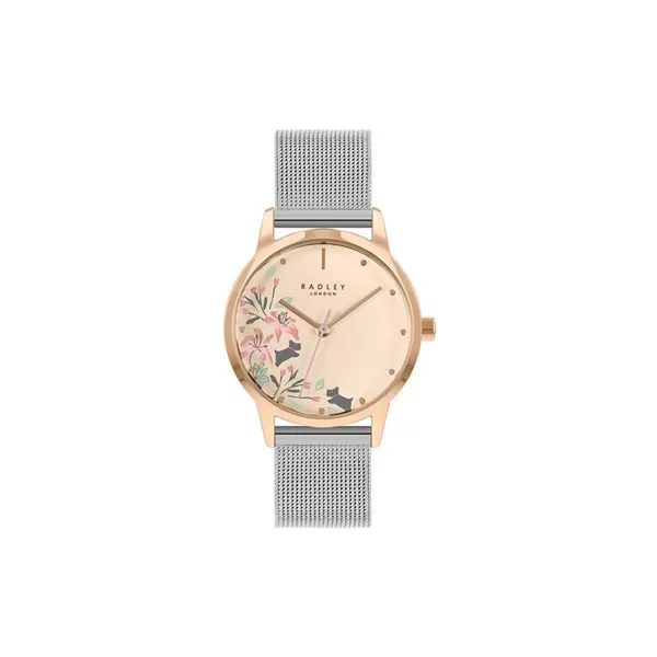 image of Radley RY4588A Two Tone Mesh Bracelet Watch - W51319