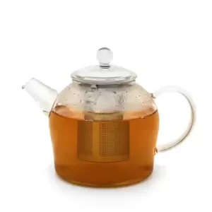 Teapot Glass Minuet Santhee Design 0.5L with Stainless Steel Filter