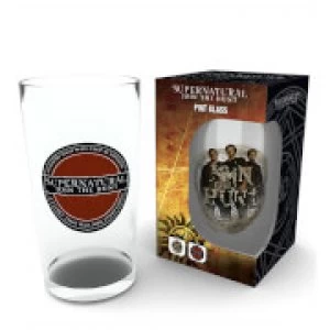 image of Supernatural Logo Pint Glass