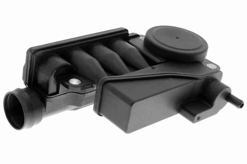 Image of VAICO V10-3031 Oil Trap, crankcase breather engine sided, with seal ring, Original VAICO Quality Oil Trap,crankcase breather (3324)