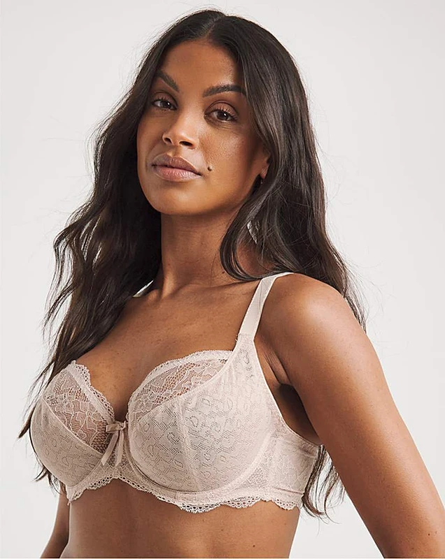 Image of Freya Freya Fancies Plunge Wired Bra Beige Natural Beige - Freya - Size: 34D Natural Beige Female 34D EB44004