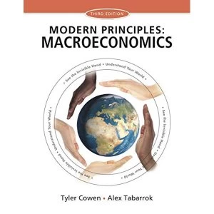 Image of Modern Principles: Macroeconomics by Author Tyler Cowen (Paperback, 2014)