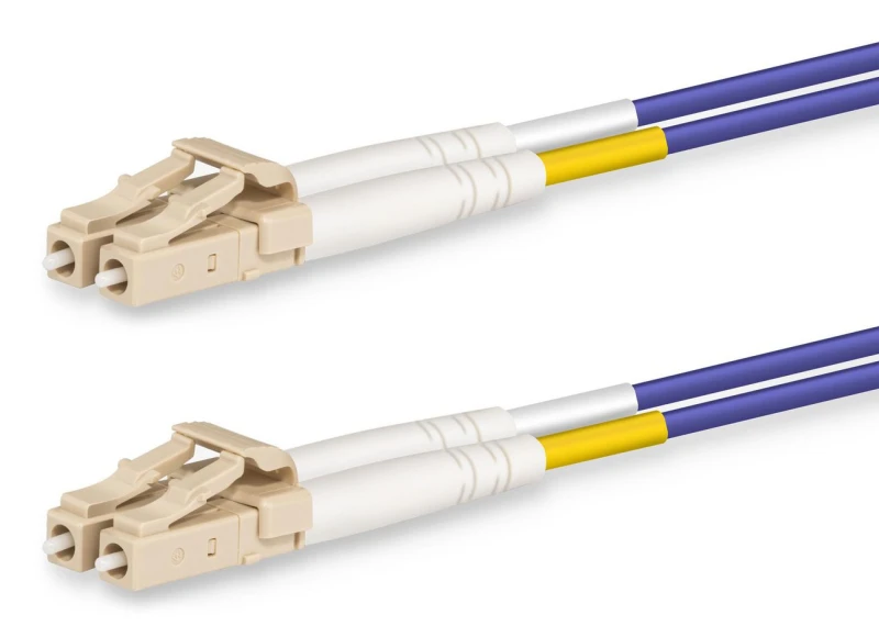Image of Lanview LVO231810 InfiniBand/fibre optic cable 1m 2x LC Purple