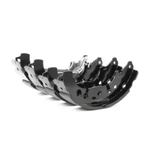 Image of Bosch Brake Shoes OPEL,FIAT,VAUXHALL 0 986 487 703 77363858,77364264,77366797 Brake Shoe Set,Brake Lining 93168957,95517923,1605108,1605459,93168957