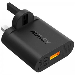 image of Aukey 3A Turbo Charger with Quick Charge 3.0