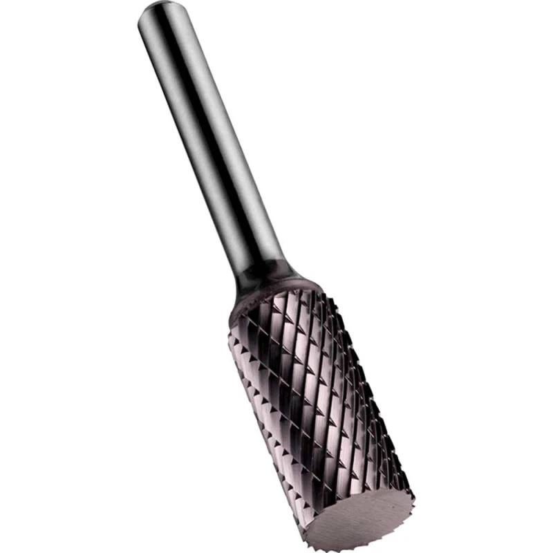 Image of Dormer P801C TiAlN Cylinder Carbide Burr Without Endcut P801C6.0X6.0 Diameter Cut: 6mm