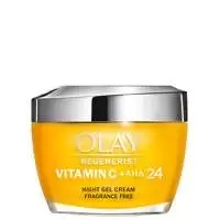 Image of Olay Vitamin C +AHA24 Moisturiser Night Gel Cream 50ml