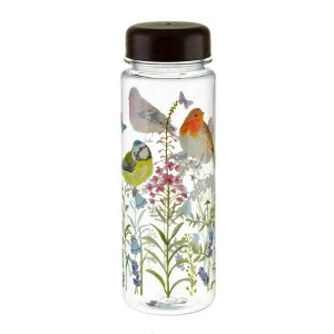 Image of Sass & Belle Garden Birds Clear Water Bottle