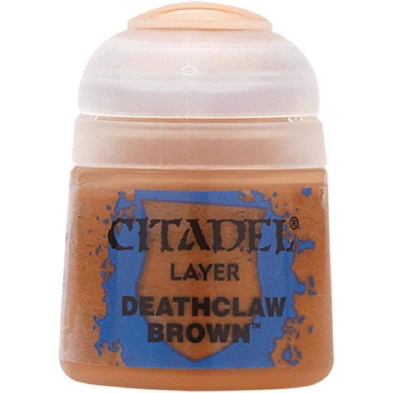 Image of Citadel Games Workshop Colour Layer: Deathclaw Brown (12ml) Paint Multi