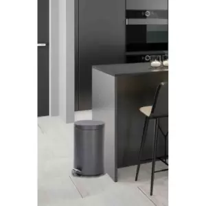 Image of Glace Noir 20L Pedal Bin - Black