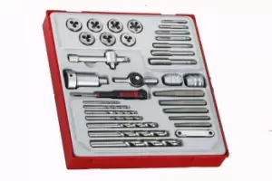 Image of Teng Tools TTDTD34 34 Piece Tap And Die Set