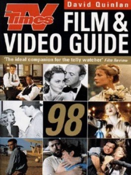 Image of TV Times Film and Video Guide 1998 by David Quinlan and TV Times Book
