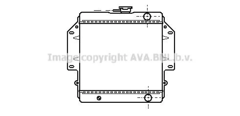 Image of Engine radiator PRASCO SZA2012