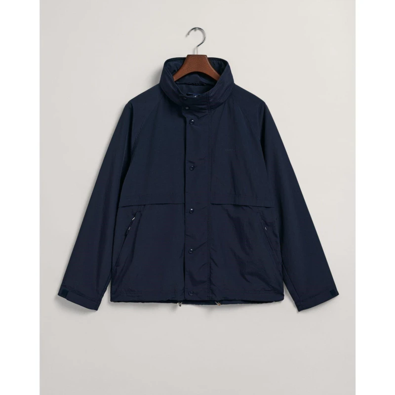 Image of Gant Raglan Jacket - Blue Blue M