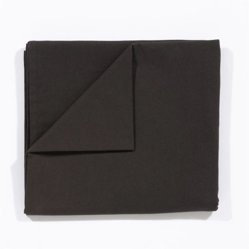 Image of Esselle Home Avon Black Tablecloth - 100% Cotton - 240x140cm - High-Quality