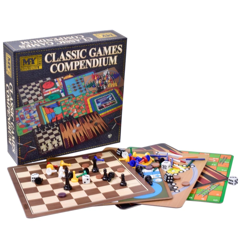 Image of MY M.Y Classic Games Compendium 100 Game Set Multi unisex