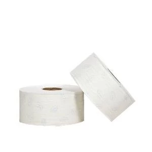 image of Tork T1 Jumbo Toilet Roll 2-Ply 1700 Sheets Pack of 6 110246