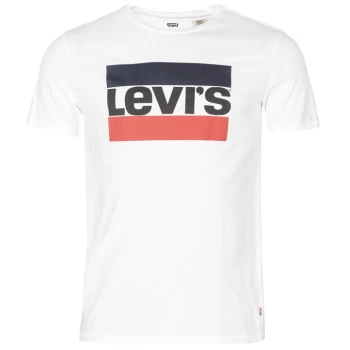 image of Levis Logo Tee - White