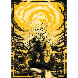 Image of Fallout Art Print Limited Edition 42 x 30 cm