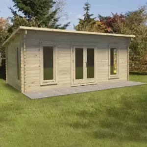 Image of Forest Arley 6m x 3m Log Cabin (45mm)