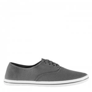 Image of Slazenger Canvas Pumps Mens - Charcoal