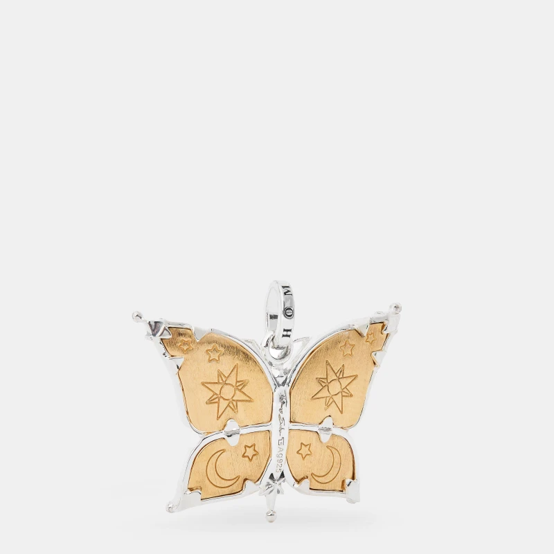 Image of Thomas Sabo Womens Butterfly Pendant Blue female 7