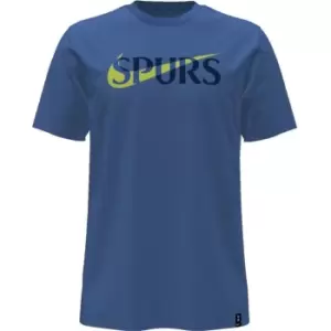 Image of Nike Tottenham Hotspur FC Nike Swoosh T-Shirt Mens - Blue