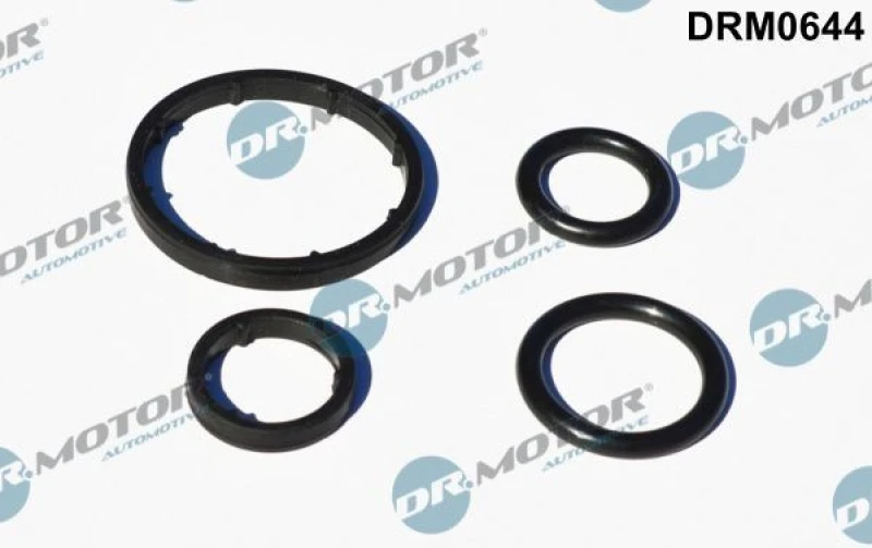 Image of DR.MOTOR AUTOMOTIVE Oil filter housing gasket DR.MOTOR AUTOMOTIVE DRM0644