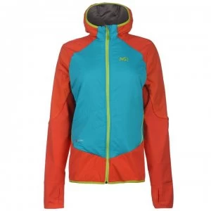 image of Millet Touring Speed Jacket Ladies - Orange Blue