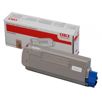 image of OKI 44059166 Magenta Laser Toner Ink Cartridge