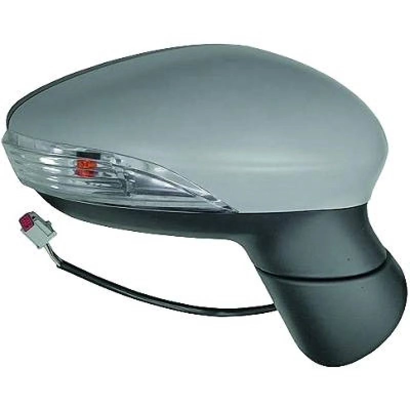 Image of DIEDERICHS 1405524 Wing mirror Right, Complete Mirror, primed Outside Mirror (50)
