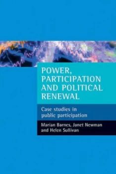 Image of Power Participation and Political Renewal by Marian Barnes Paperback