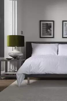 Image of Canterbury Sateen Stripe Cotton Duvet Bedlinen