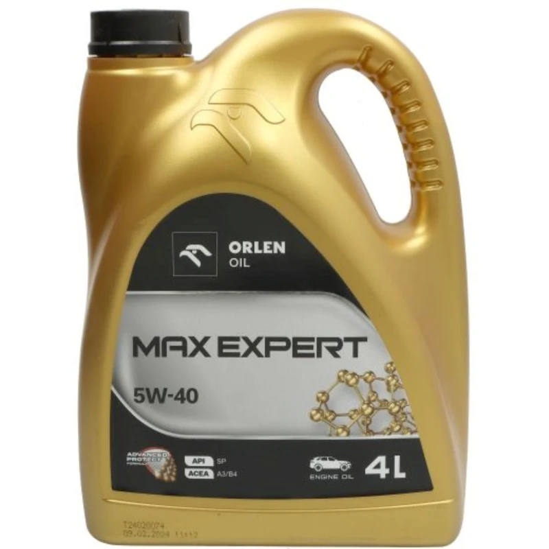 Image of ORLEN QFO810B40 Engine oil Capacity: 4l, 5W-40 Engine Oil (1862)